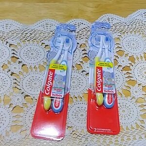 Extra Soft Colgate BabyToothbrushes bundle, Two 2ct packages